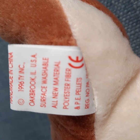 Pouch Kangaroo Joey Ty Beanie Baby November 6th 1996 NWT - Picture 8 of 9